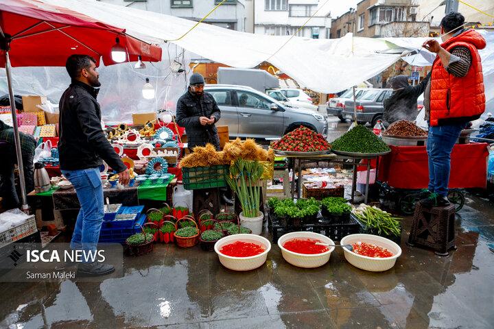 بازار تجریش در آستانه عید نوروز