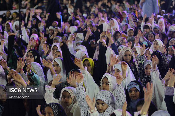جشن روزه اولی ها با حضور پر شور مردم شهرستان یزد