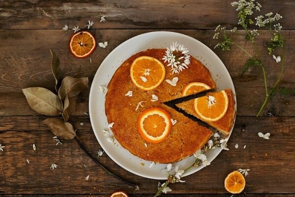 آموزش شیرینی پزی/ طرز پخت کیک اسفنجی پرتقالی