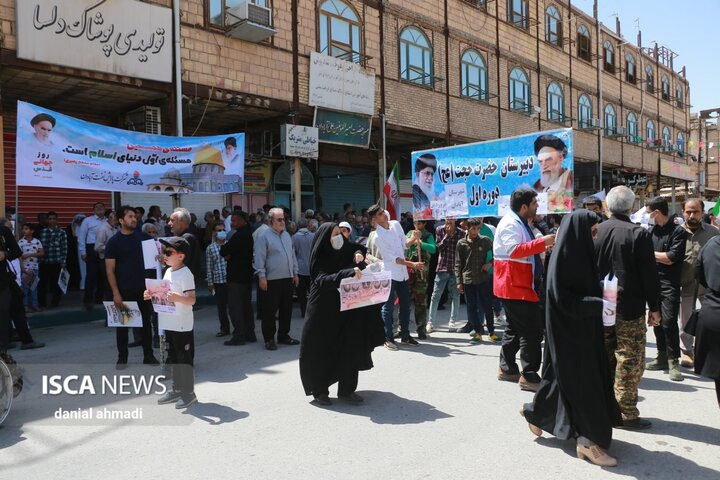 حضور پرشور مردم خوزستان در راهپیمایی روز قدس