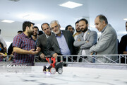 بازدید دکتر طهرانچی از هفدهمین دوره مسابقات بین‌المللی ربوکاپ آزاد ایران