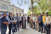 اردوی زیارتی تشکل‌های دانشجویی دانشگاه آزاد خوزستان به کربلای معلی
