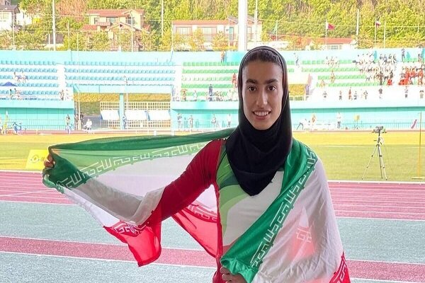 مدال نقره دوومیدانی جوانان قهرمانی آسیا به دختر ایرانی رسید 