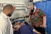 محسن ابراهیم‌زاده در بیمارستان بستری شد + فیلم