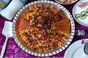 آموزش آشپزی / طرز تهیه نثار پلوی مجلسی با مرغ