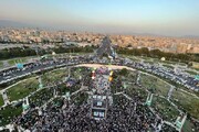 راهپیمایی میلیونی عاشقان ولایت علی (ع) / میلیون‌ها تهرانی بزرگ‌ترین جشن غدیر تاریخ را برگزار کردند + عکس و فیلم