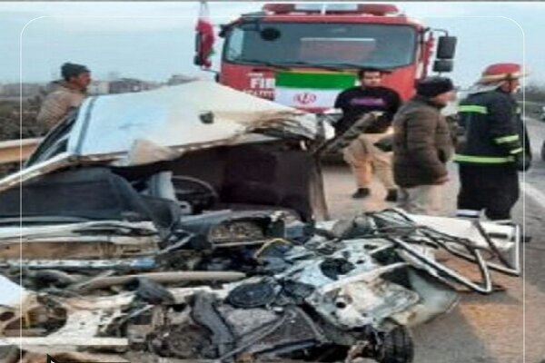  سانحه رانندگی در کبودرآهنگ / ۷ سرنشین پراید جان باختند 
