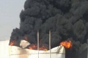 آتش در شهرک صنعتی یزد بار دیگر شعله‌ور شد