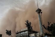 هشدار ناپایداری هوا نسبت به احتمال وقوع تند باد موقت در تهران