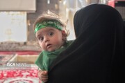 هم‌نوایی شیرخوارگان حسینی با گریه‌های کودکان فلسطینی