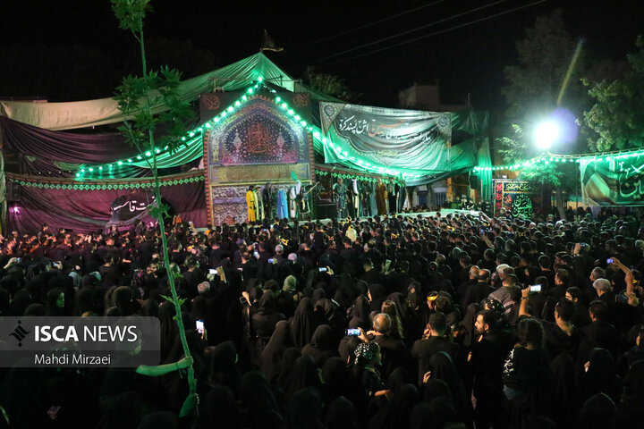عزاداری مردم شهرستان همدان در سوگ سید و سالار شهیدان