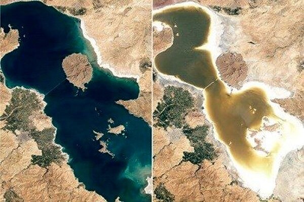 تراز دریاچه ارومیه ۲۰ سانتی متر افزایش یافت