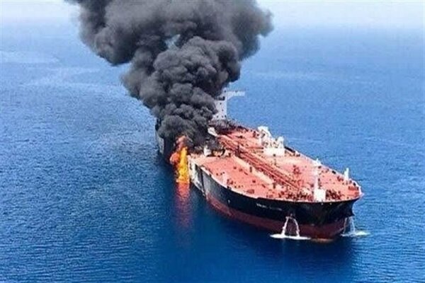 جزییات آتش‌سوزی یک کشتی تانکر حامل گاز در خلیج‌ فارس ‌