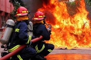 آتش‌سوزی گسترده یک شالیکوبی در پیربازار / یک تن کشته و ۶ نفر مصدوم شدند