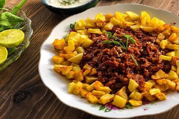 آموزش آشپزی طرز تهیه یک خوراک آسان و سریع برای شام و نهار