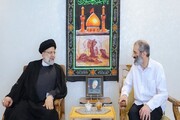 رئیسی با دیپلمات تازه آزاد شده ایرانی دیدار کرد
