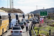 ترافیک سنگین در مرز مهران/ پیشنهاد مسیرهای جایگزین به زائران اربعین