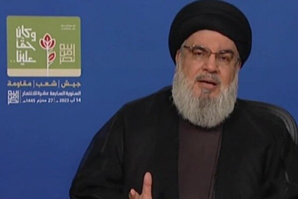 دبیرکل حزب‌الله لبنان: شکست دشمن صهیونیستی قطعی است