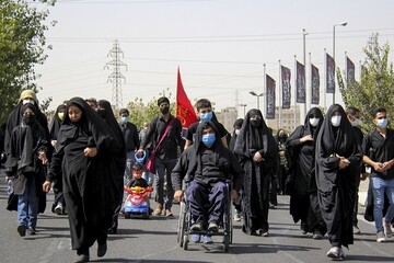 محدودیت‌های ترافیکی راهپیمایی جاماندگان اربعین در تهران
