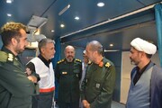 خدمات‌رسانی بیمارستان تخصصی سیار نیروی زمینی سپاه به زائرین پیاده مشهد
