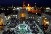 اجتماع میلیونی زائران در مشهد الرضا + فیلم