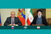 تأکید رئیسی و پوتین بر حل مسائل قفقاز جنوبی در منطقه