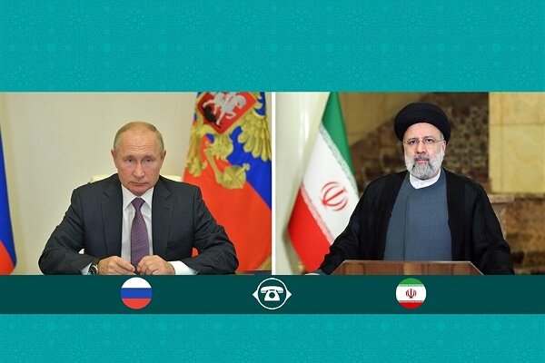 تأکید رئیسی و پوتین بر حل مسائل قفقاز جنوبی در منطقه 