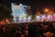تجمع مردم تهران در محکومیت حمله رژیم صهیونیستی به بیمارستان معمدانی غزه + فیلم