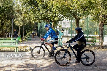 ورزش صبحگاهی مردم در پارک‌های تهران