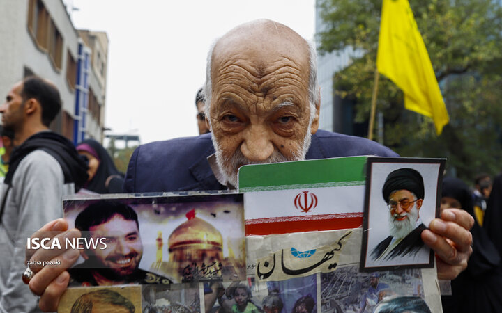 مراسم راهپیمایی ۱۳ آبان در تهران