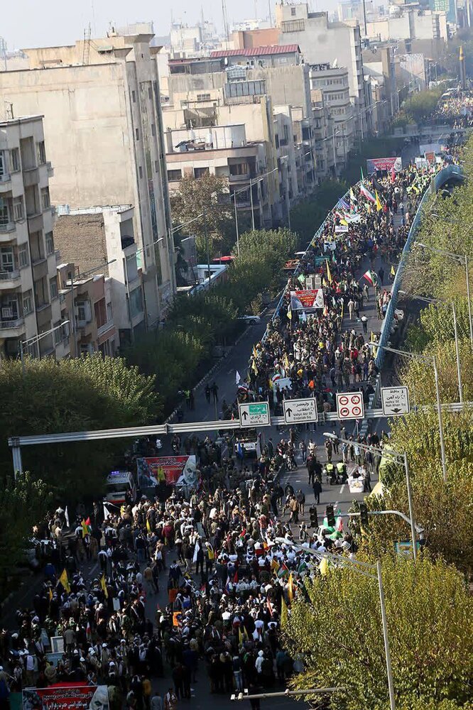 رزمایش اقتدار بسیجیان