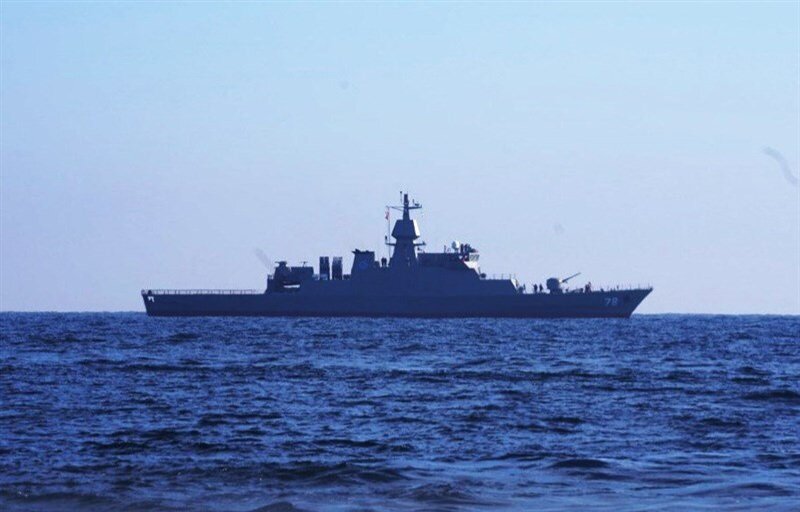 انتشار اولین تصاویر از ناوشکن دیلمان ارتش + عکس