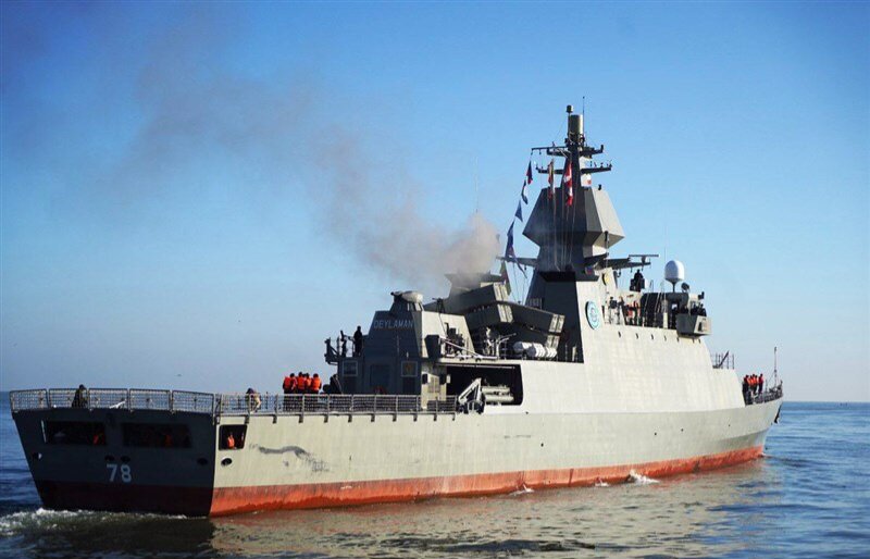 انتشار اولین تصاویر از ناوشکن دیلمان ارتش + عکس