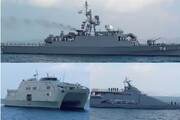 برگزاری رزمایش مشترک دریایی امداد و نجات ایران و عمان در تنگه هرمز