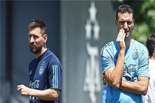 خشم مسی از سرمربی تیم ملی فوتبال آرژانتین و قطع تماس او!