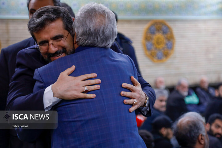 محمدمهدی اسماعیلی وزیر فرهنگ و ارشاد اسلامی در مراسم یادبود پروانه معصومی