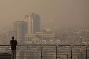 هشدار قرمز آلودگی هوا برای ۱۱ منطقه تهران