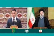 ابراز رضایت رئیسی از رشد روابط تجاری ایران و ترکمنستان