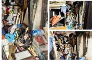 پشت پرده کشف ۲۰ تن زباله در منزلی در اکباتان