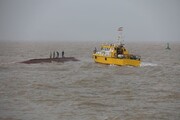 شناور حامل گج صادراتی در اروندرود غرق شد/ ۳ تن از خدمه کشتی مفقود شدند