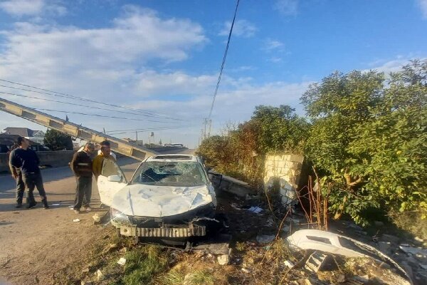 سانحه تصادف، منجر به فوت یک دانشجو شد