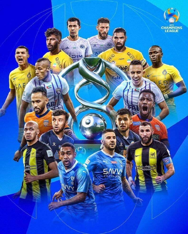 رقابت سنگین بازیکنان استقلال و پرسپولیس با رونالدو و کریم بنزما + عکس