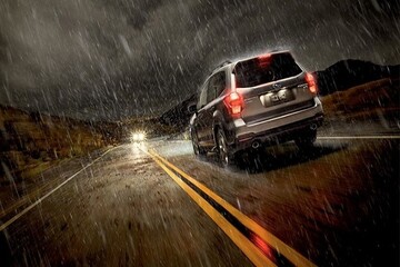 نکات مهم برای رانندگی در باران و جاده های لغزنده