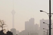وضعیت هوای ۴ منطقه تهران نارنجی شد