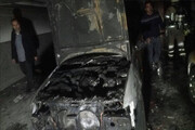 آتش‌سوزی شدید در مجتمع مسکونی تهرانسر + عکس