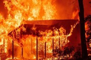 مرد معتاد به نیت قتل همسرش، خانه را آتش زد
