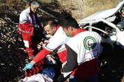 ۶ کشته و یک مصدوم در سانحه رانندگی خونین در محور سپیدان