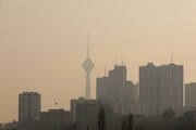 هوای تهران همچنان در مدار آلودگی