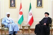 رئیسی: هیچ مانعی در مسیر توسعه روابط جمهوری اسلامی ایران و نیجر وجود ندارد
