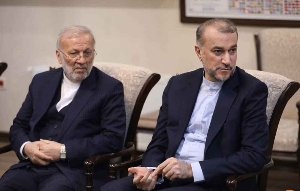 امیرعبداللهیان و وزیران خارجه سابق با ولایتی دیدار کردند + عکس